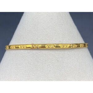 Van Dell 14gf vintage bangle bracelet